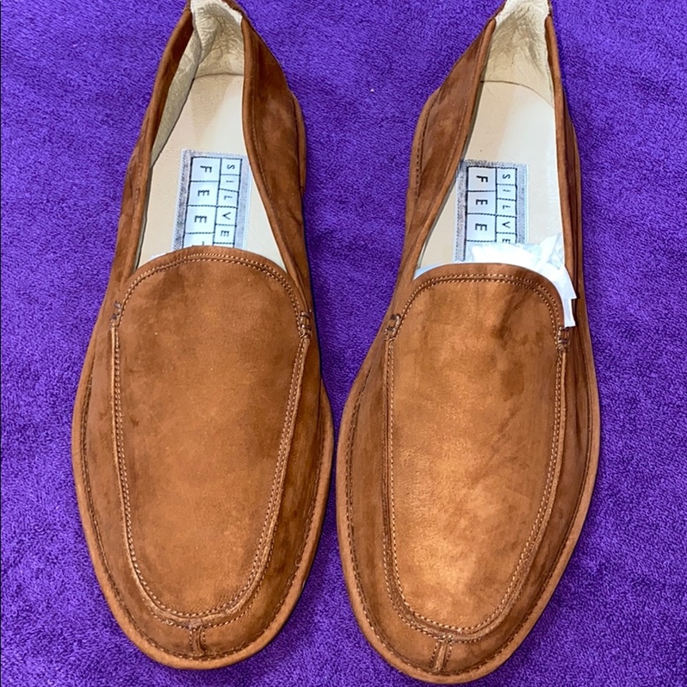 Vintage Silver Fleet suede shoes - Picture 2 of 10
